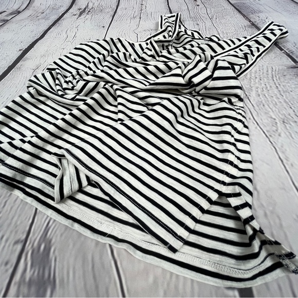 MADEWELL black & white striped cotton tank top, size S - Picture 5 of 12